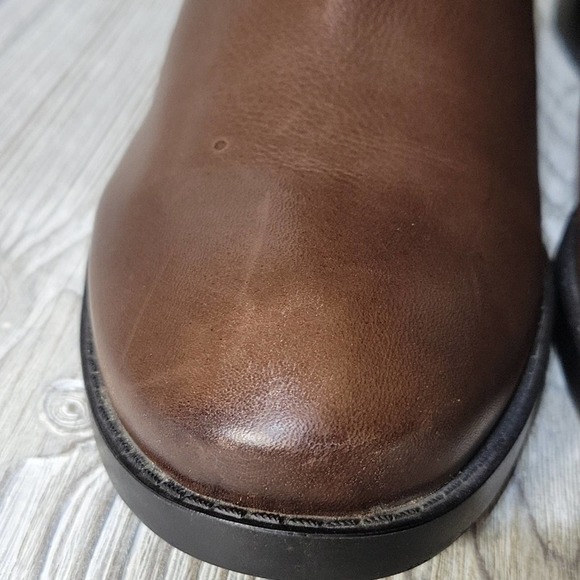 Nine West Tall Brown Leather Boots - Picture 4 of 16